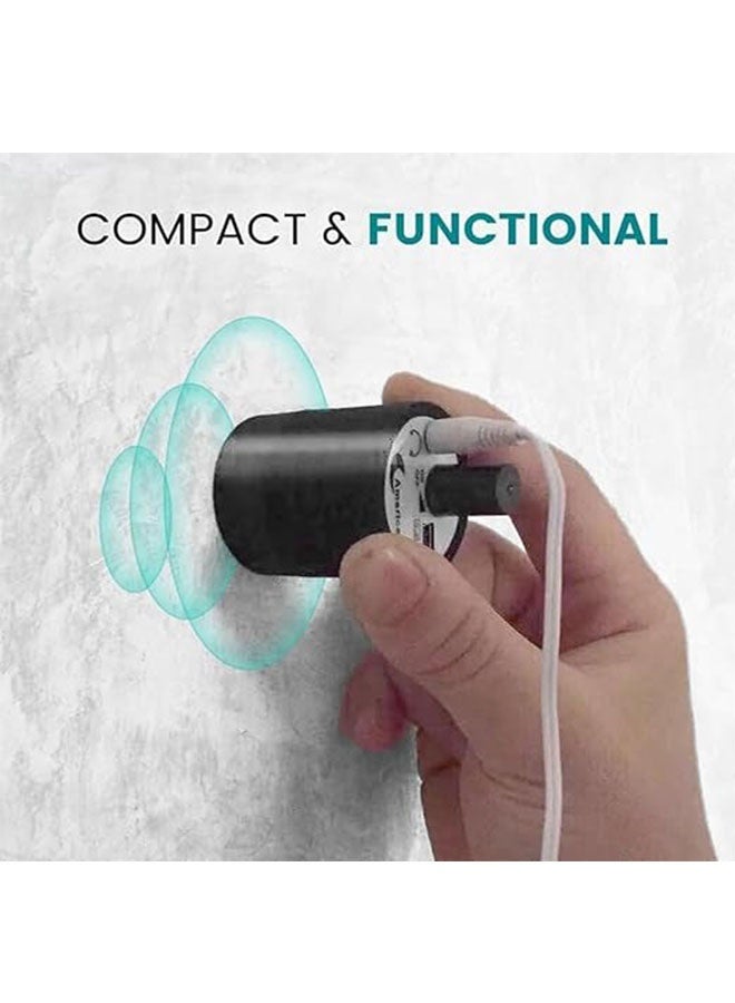 Water Leak Detector, Wall Pipe Leak Listen Detector, High Strength Voice Listen Amplifier, for Basement Kitchen Bathroom Laundry, for Pipe Water Oil Leakage - Image 4